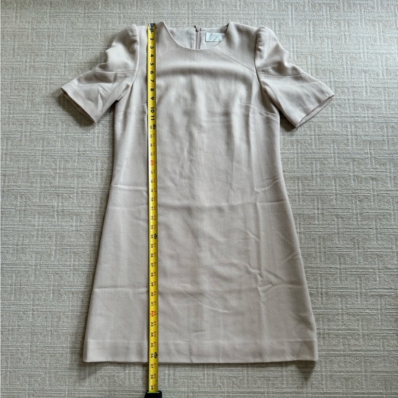 Goat Beige Wool Dress Size 6 - Picture 9 of 9